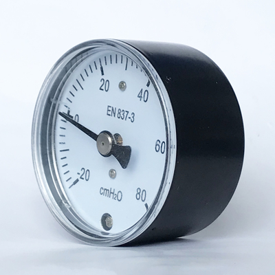 манометр вакуума манометра 80 MmH2O латунный Internals капсулы 50mm низкий