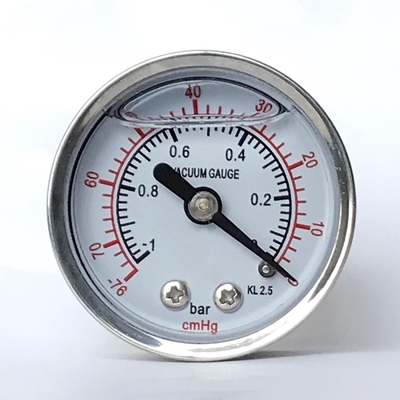 Манометр глицерина манометра 40mm 76 CmHg вакуума 1 Адвокатуры